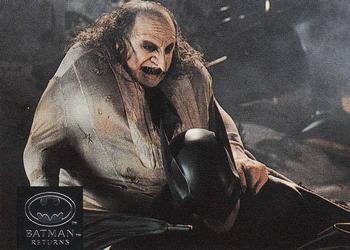 #76 During the climax of Batman Returns, The Peng - 1992 Stadium Club Batman Returns