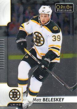 #76 Matt Beleskey - Boston Bruins - 2017-18 O-Pee-Chee Platinum Hockey