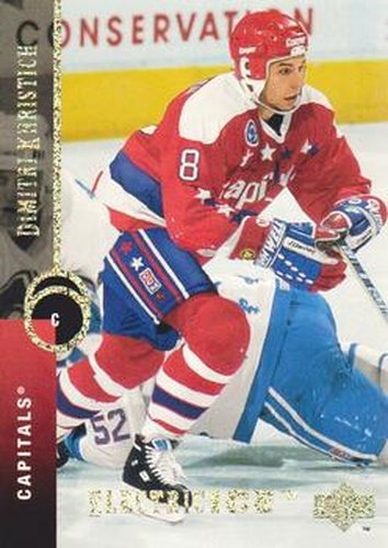 #76 Dmitri Khristich - Washington Capitals - 1994-95 Upper Deck Hockey - Electric Ice
