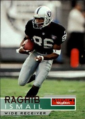 #76 Raghib Ismail - Oakland Raiders - 1995 SkyBox Impact Football