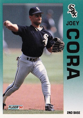 #76 Joey Cora - Chicago White Sox - 1992 Fleer Baseball