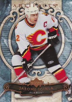 #76 Jarome Iginla - Calgary Flames - 2007-08 Upper Deck Artifacts Hockey