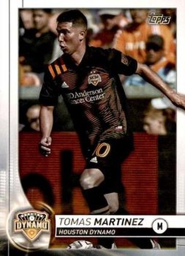#76 Tomas Martinez - Houston Dynamo - 2020 Topps MLS Soccer