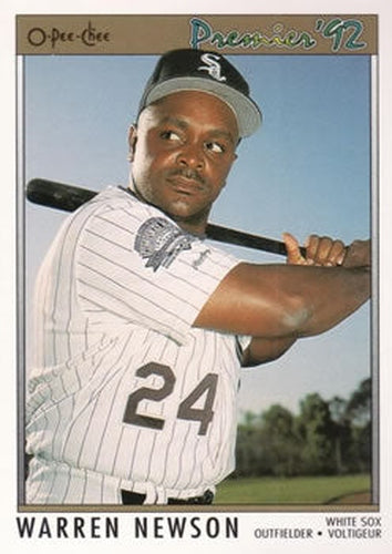 #76 Warren Newson - Chicago White Sox - 1992 O-Pee-Chee Premier Baseball