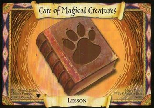 #76 Care of Magical Creatures - 2001 Harry Potter Quidditch cup