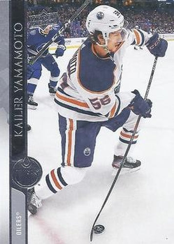 #76 Kailer Yamamoto - Edmonton Oilers - 2020-21 Upper Deck Hockey