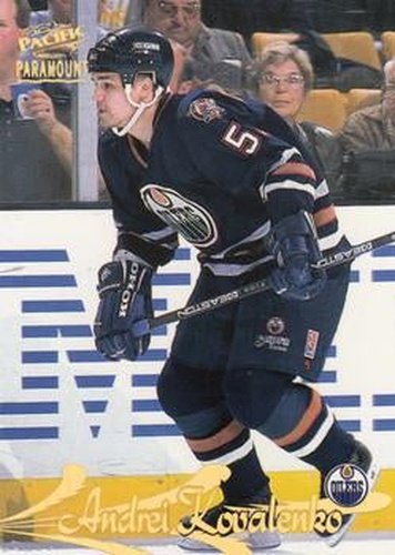 #76 Andrei Kovalenko - Edmonton Oilers - 1997-98 Pacific Paramount Hockey