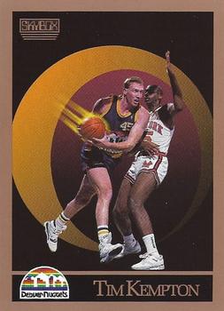 #76 Tim Kempton - Denver Nuggets - 1990-91 SkyBox Basketball