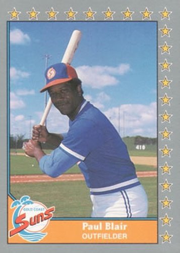 #76 Paul Blair - Gold Coast Suns - 1990 Pacific Senior League Baseball