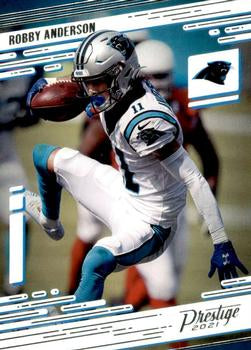 #76 Robby Anderson - Carolina Panthers - 2021 Panini Prestige Football