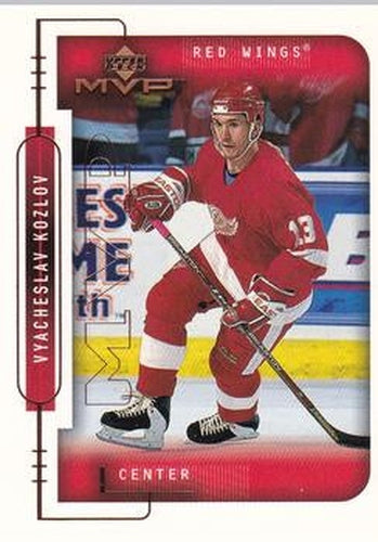 #76 Vyacheslav Kozlov - Detroit Red Wings - 1999-00 Upper Deck MVP Hockey