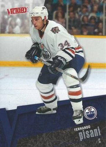 #76 Fernando Pisani - Edmonton Oilers - 2003-04 Upper Deck Victory Hockey