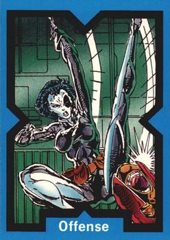 #76 Offense - 1991 Marvel Comic Images X-Force