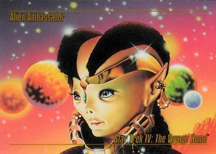 #76 Alien Ambassador - 1993 SkyBox Star Trek Master Series