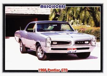 #76 1966 Pontiac GTO - 1992 Collect-A-Card Muscle Cars