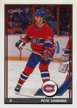 #76 Petr Svoboda - Montreal Canadiens - 1991-92 O-Pee-Chee Hockey