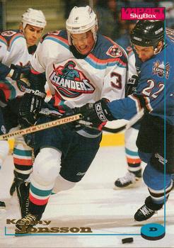 #76 Kenny Jonsson - New York Islanders - 1996-97 SkyBox Impact Hockey
