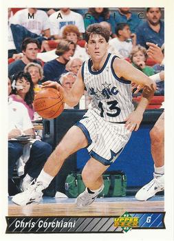 #76 Chris Corchiani - Orlando Magic - 1992-93 Upper Deck Basketball
