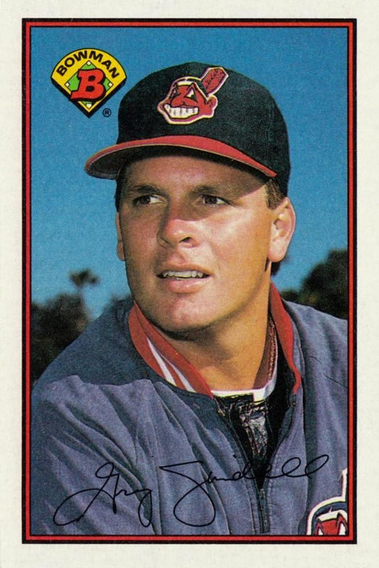 #76 Greg Swindell - Cleveland Indians - 1989 Bowman Baseball