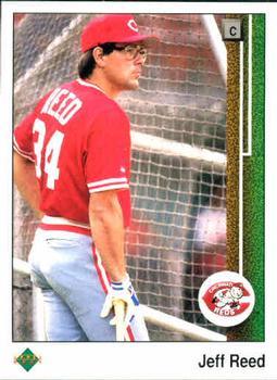 #276 Jeff Reed - Cincinnati Reds - 1989 Upper Deck Baseball