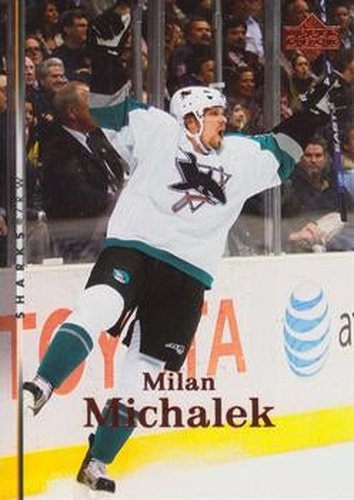 #76 Milan Michalek - San Jose Sharks - 2007-08 Upper Deck Hockey