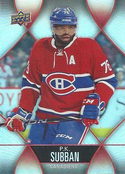 #76 P.K. Subban - Montreal Canadiens - 2016-17 Upper Deck Tim Hortons Hockey