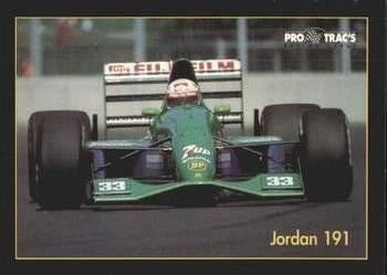 #76 Jordan 191 - Jordan - 1991 ProTrac's Formula One Racing