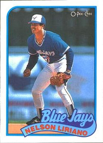 #76 Nelson Liriano - Toronto Blue Jays - 1989 O-Pee-Chee Baseball