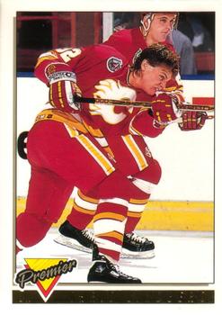 #76 Chris Lindberg - Calgary Flames - 1993-94 O-Pee-Chee Premier Hockey - Gold
