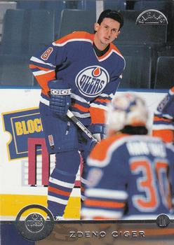 #76 Zdeno Ciger - Edmonton Oilers - 1996-97 Leaf Hockey