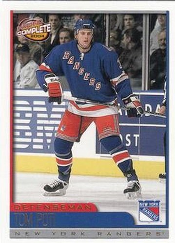 #76 Tom Poti - New York Rangers - 2003-04 Pacific Complete Hockey