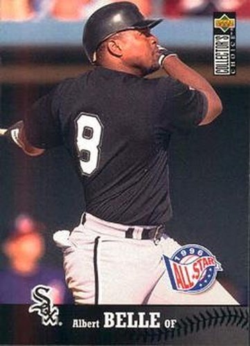 #76 Albert Belle - Chicago White Sox - 1997 Collector's Choice Baseball