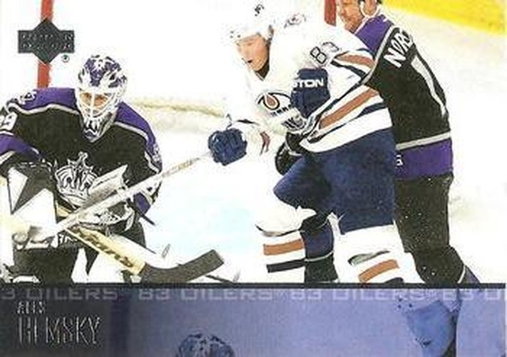#76 Ales Hemsky - Edmonton Oilers - 2003-04 Upper Deck Hockey