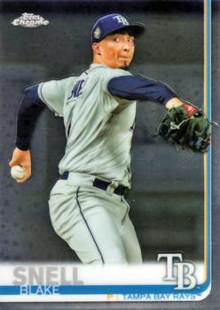 #76 Blake Snell - Tampa Bay Rays - 2019 Topps Chrome Baseball