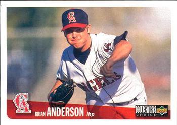 #76 Brian Anderson - California Angels - 1996 Collector's Choice Baseball