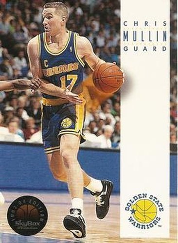 #76 Chris Mullin - Golden State Warriors - 1993-94 SkyBox Premium Basketball