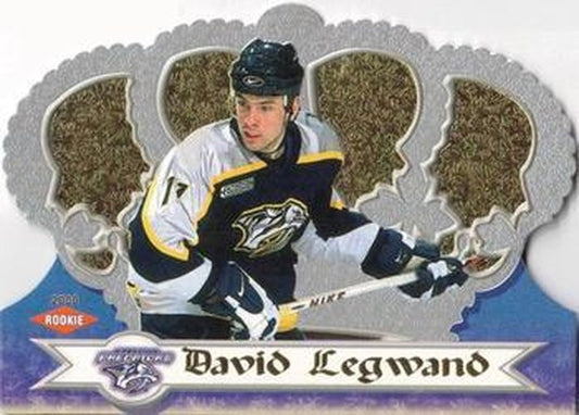 #76 David Legwand - Nashville Predators - 1999-00 Pacific Crown Royale Hockey