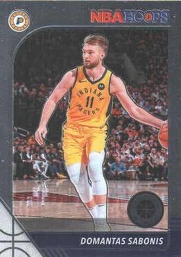 #76 Domantas Sabonis - Indiana Pacers - 2019-20 Hoops Premium Stock Basketball