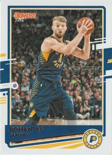 #76 Domantas Sabonis - Indiana Pacers - 2020-21 Donruss Basketball