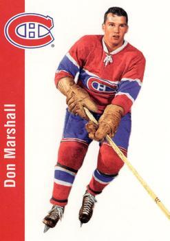 #76 Don Marshall - Montreal Canadiens - 1994 Parkhurst Missing Link 1956-57 Hockey