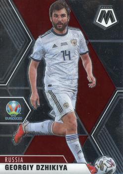 #76 Georgiy Dzhikiya - Russia - 2021 Panini Mosaic UEFA EURO Soccer