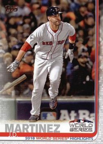 #76 J.D. Martinez - Boston Red Sox - 2019 Topps Baseball