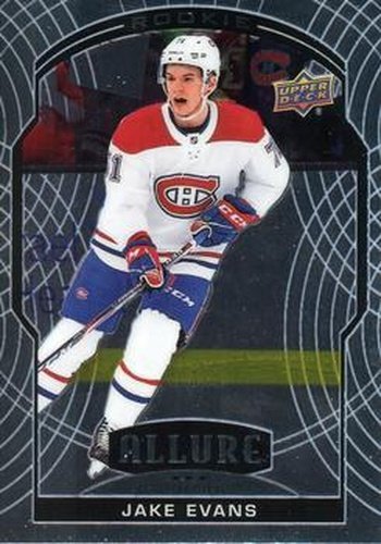 #76 Jake Evans - Montreal Canadiens - 2020-21 Upper Deck Allure Hockey
