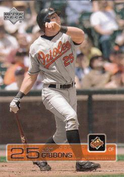 #76 Jay Gibbons - Baltimore Orioles - 2003 Upper Deck Baseball