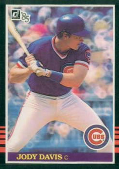 #76 Jody Davis - Chicago Cubs - 1985 Donruss Baseball
