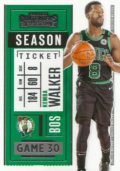 #76 Kemba Walker - Boston Celtics - 2020-21 Panini Contenders Basketball