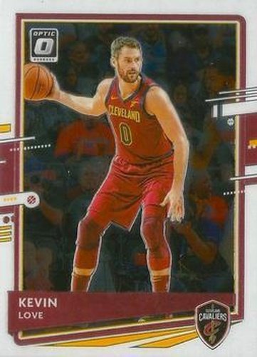 #76 Kevin Love - Cleveland Cavaliers - 2020-21 Donruss Optic Basketball