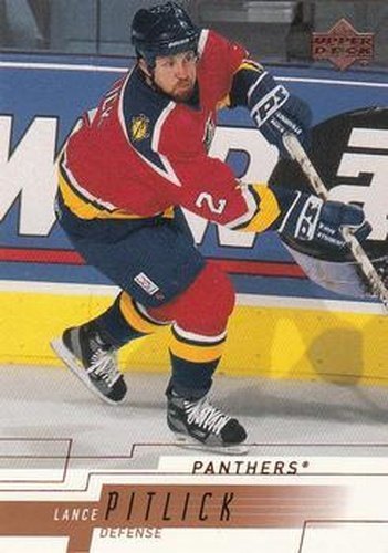 #76 Lance Pitlick - Florida Panthers - 2000-01 Upper Deck Hockey