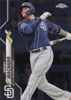 #76 Manny Machado - San Diego Padres - 2020 Topps Chrome Baseball