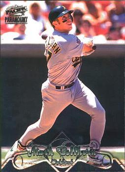 #76 Mark Bellhorn - Oakland Athletics - 1998 Pacific Paramount Baseball